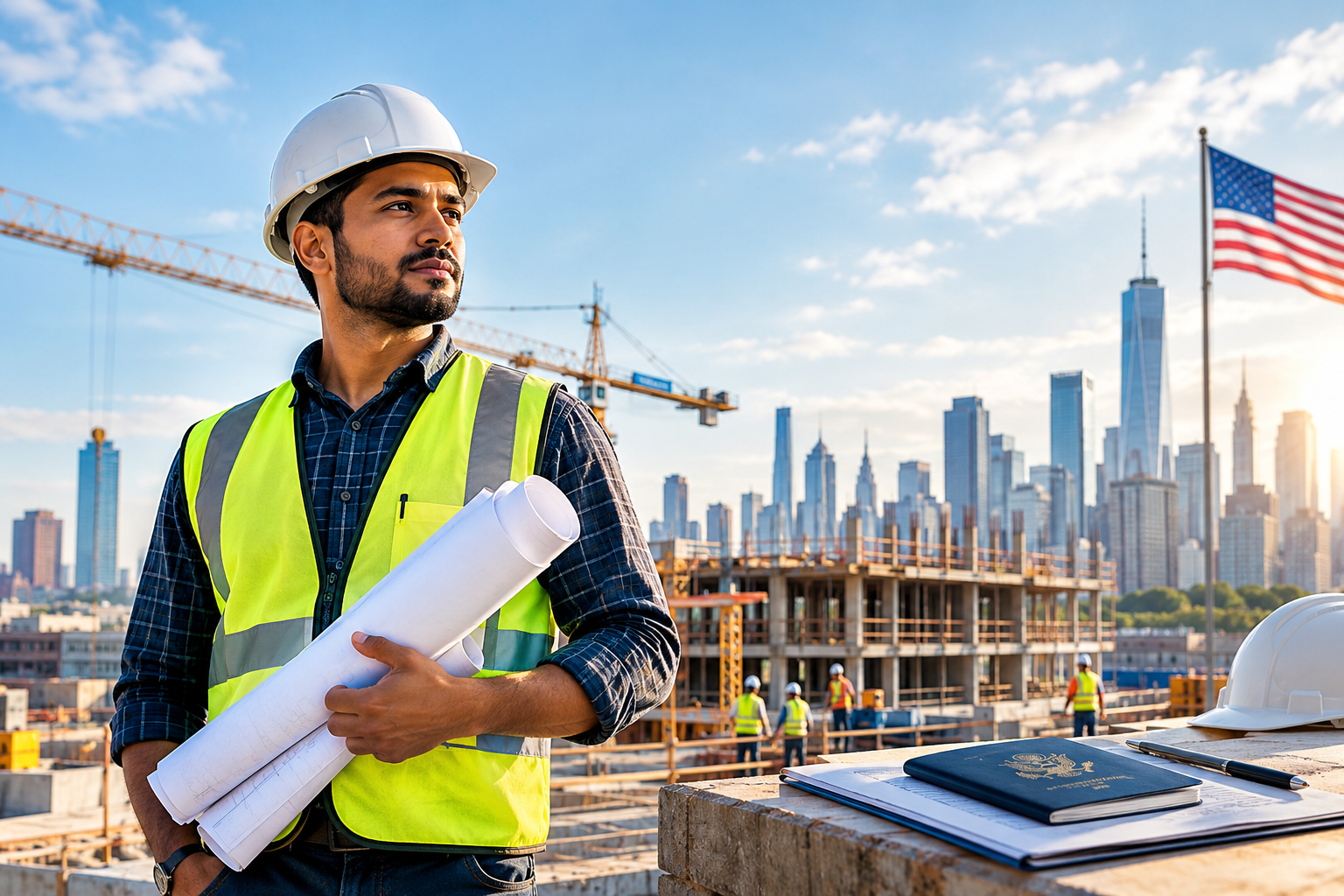 Construction Jobs in the USA With Visa Sponsorship: What Foreign Workers Should Know